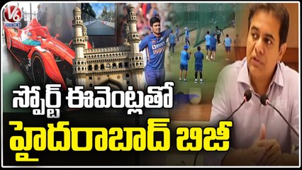 Hyderabad Is Getting Ready For Sports Events | V6 News