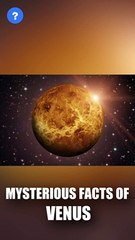 MYSTERIOUS facts of VENUS!! | know This #shorts