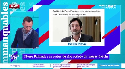 Zapping du 24/02 - Affaire Palmade : la statue de l'humoriste retirée du Musée Grévin