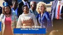 US first lady Jill Biden arrives in Kenya