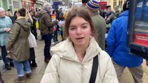Ukrainian refugee and aspiring journalist Dzvinka thanks Wales