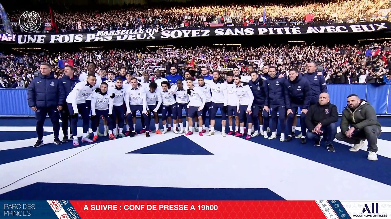 Replay : Entraînement au Parc des Princes et conférence de presse avant Marseille