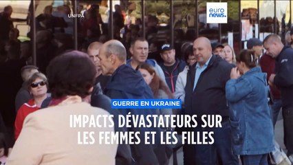 "C'est aussi une guerre contre les femmes" - Un an de conflit en Ukraine