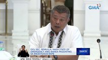 DOJ Sec. Remulla: Nasa State of Emergency ang bansa pagdating sa incestuous rape | Saksi