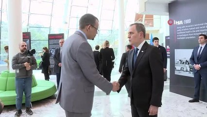 Azerbaycan Dışişleri Bakanı Bayramov: "Türkiye'de yaşanan deprem faciasına rağmen bu insanların güçlü maneviyata sahip olmasına şahit olduk"