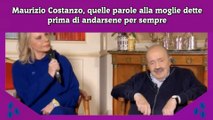 Maurizio Costanzo, quelle parole alla moglie dette prima di andarsene per sempre