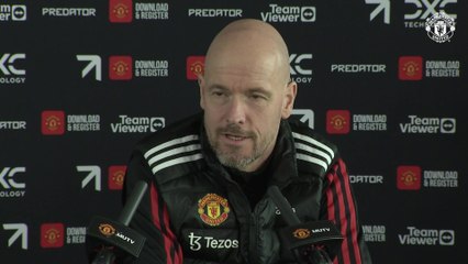 Utd boss Ten Hag previews Carabao Cup final (full presser)