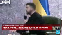 REPLAY - Volodymyr Zelensky s'exprime un an après le début de l'invasion russe à grande échelle