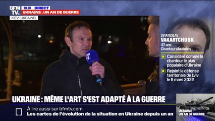 Sviatoslav Vakarchuk, chanteur ukrainien: "C'est lorsque la guerre sera finie qu'on pourra composer des chansons" à ce sujet