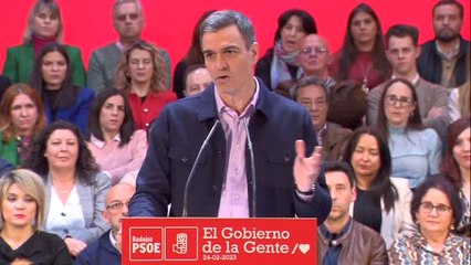 Sánchez: "No sé si Feijóo piensa lo que dice o dice lo que piensa"