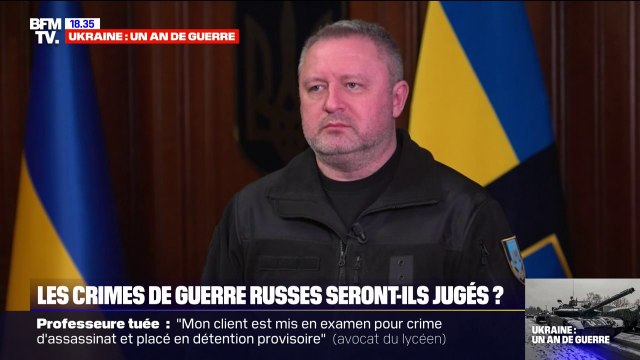 Des pillages, des viols, des meurtres et de tortures de civils : le procureur général d'Ukraine décrit les crimes de guerre de la Russie