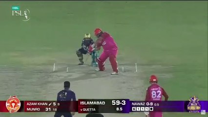 Azam Khan Incredible 97 Off 42 Balls | Quetta vs Islamabad | Match 13 | HBL PSL 8 | MI2T*