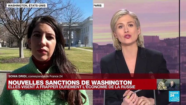 Ukraine, un an après : nouvelles sanctions de Washington visant à frapper l'économie russe
