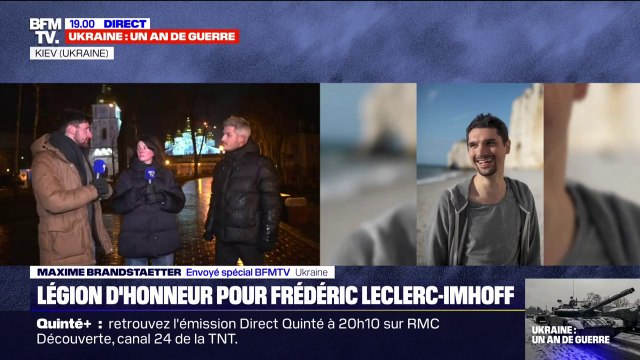 À l'occasion du premier anniversaire de la guerre en Ukraine, hommage depuis Kiev à notre journaliste Frédéric Leclerc-Imhoff tué en mission le 30 mai dernier