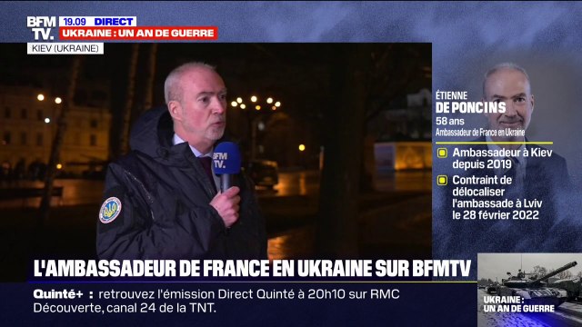 L'ambassadeur de France en Ukraine salue la volonté des Ukrainiens de ne pas laisser les Russes leur dicter leur comportement