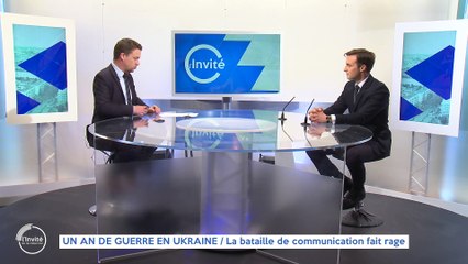 L'invité de la rédaction - 24/02/2023 - Thomas Hernault, auteur de "Carnet de guerre 2022, comment Poutine a défié l'occident en Ukraine"