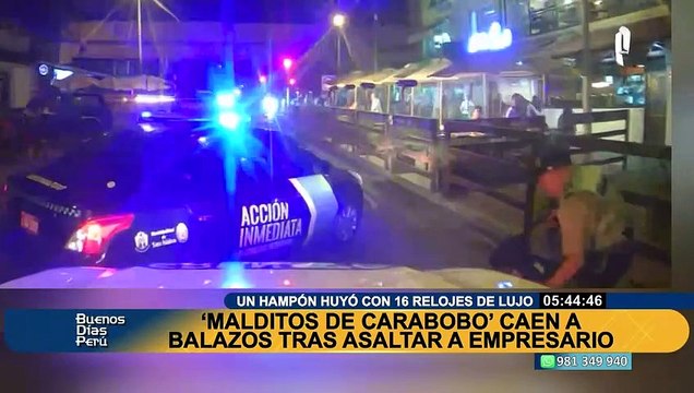 Así fue la captura de “Los Malditos de Carabobo” tras balacera en San Borja