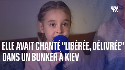 Un an après, BFMTV a rencontré Amelia, la petite ukrainienne qui avait chanté "Libérée, délivrée" dans un bunker à Kiev