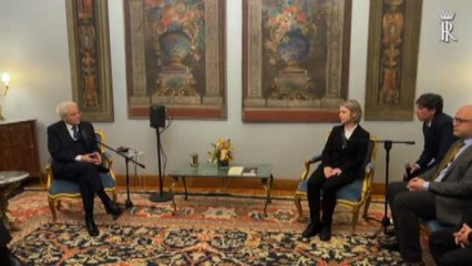 Vera Politkovskaja da Mattarella, gli regala il libro 'Una madre'