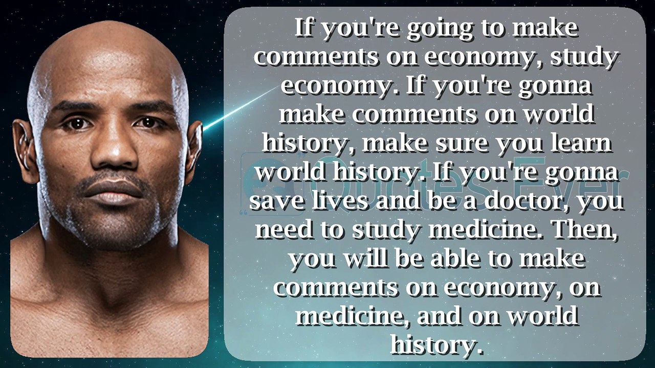 Yoel Romero 50 #quotesaboutlife #quotesaboutlove #quoteschannel Quotes Ever