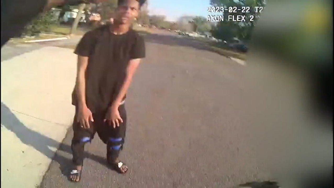 Bodycam footage shows moment police in Florida arrest Orlando murder suspect
