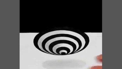 How to create 3d hole illusion painting tutorial video 2023 | Dailymotion Trending video