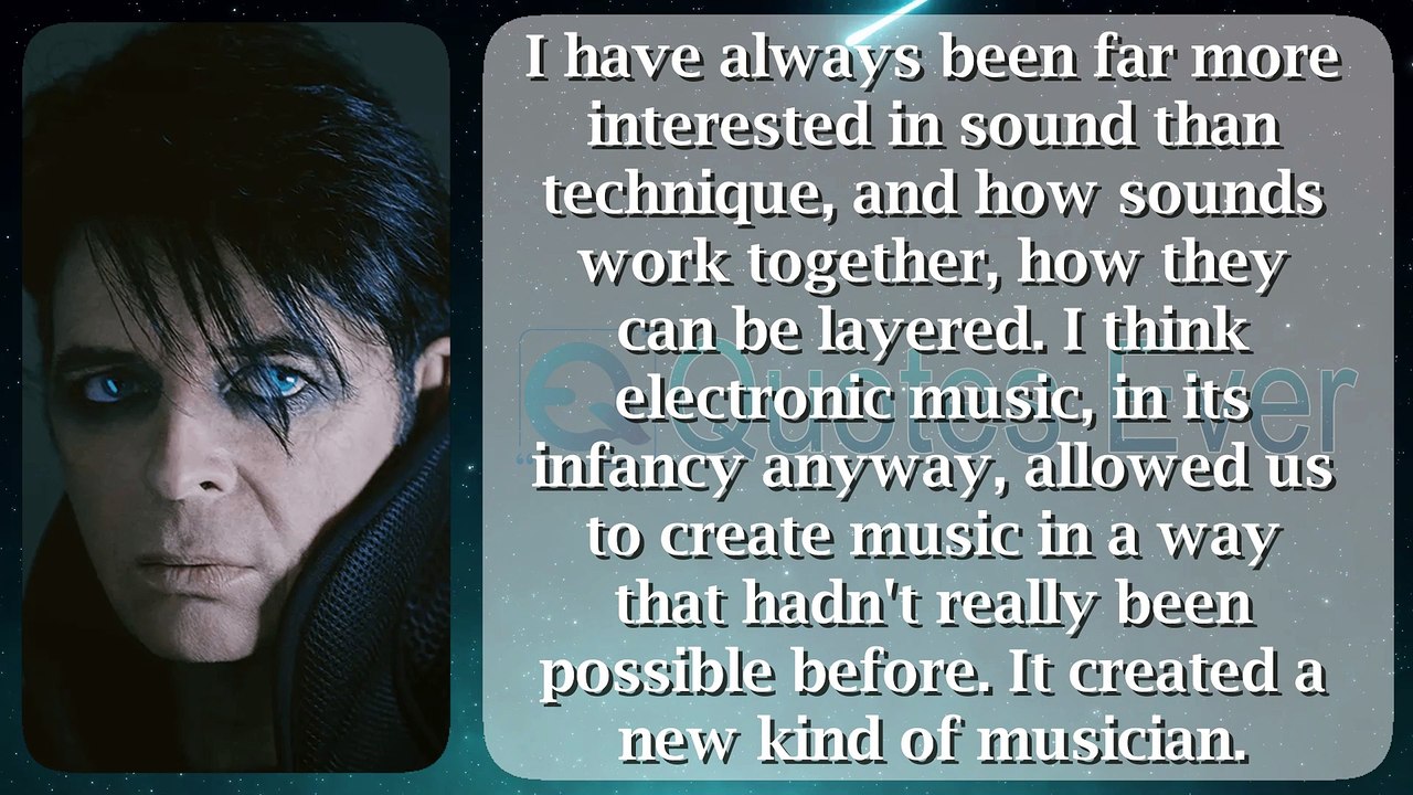 Gary Numan 59 #quotesaboutlife #quotesaboutlove #quoteschannel Quotes Ever