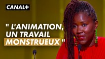 Alice Diop reçoit le César du meilleur premier film pour Saint Omer - César 2023 - CANAL+