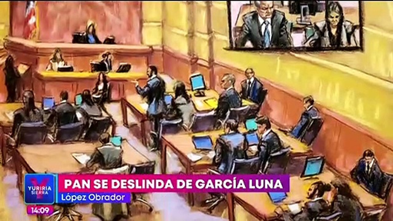 "No se puede tapar el sol con un dedo": López Obrador sobre deslinde del PAN de García Luna