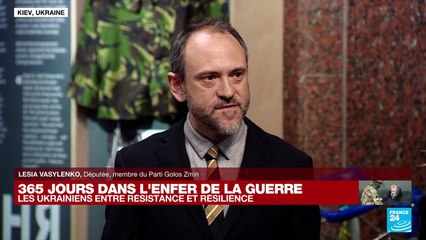 Ukraine, un an après : "Nous sommes dans la dixième année de guerre de la Russie contre l'Ukraine"