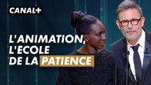 Eye Haïdara et Michel Hazanavicius pour le César du meilleur court métrage d'animation - CANAL+