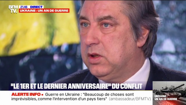 Vadym Omelchenko, ambassadeur d'Ukraine en France: Les pourparlers ne sont pas possibles, (...) personne ne va parler avec Poutine