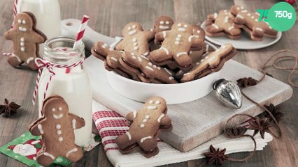 Bonhommes aux épices de Noël et au Nutella®