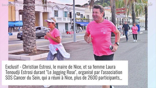 Laura Tenoudji et Christian Estrosi s'éclatent à la montagne, leur fille Bianca déjà très douée pour le ski !