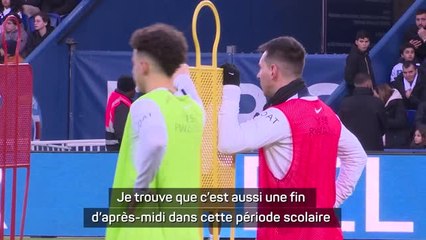 Classique - Galtier sur l'entraînement ouvert : "Ça permet de casser une routine"