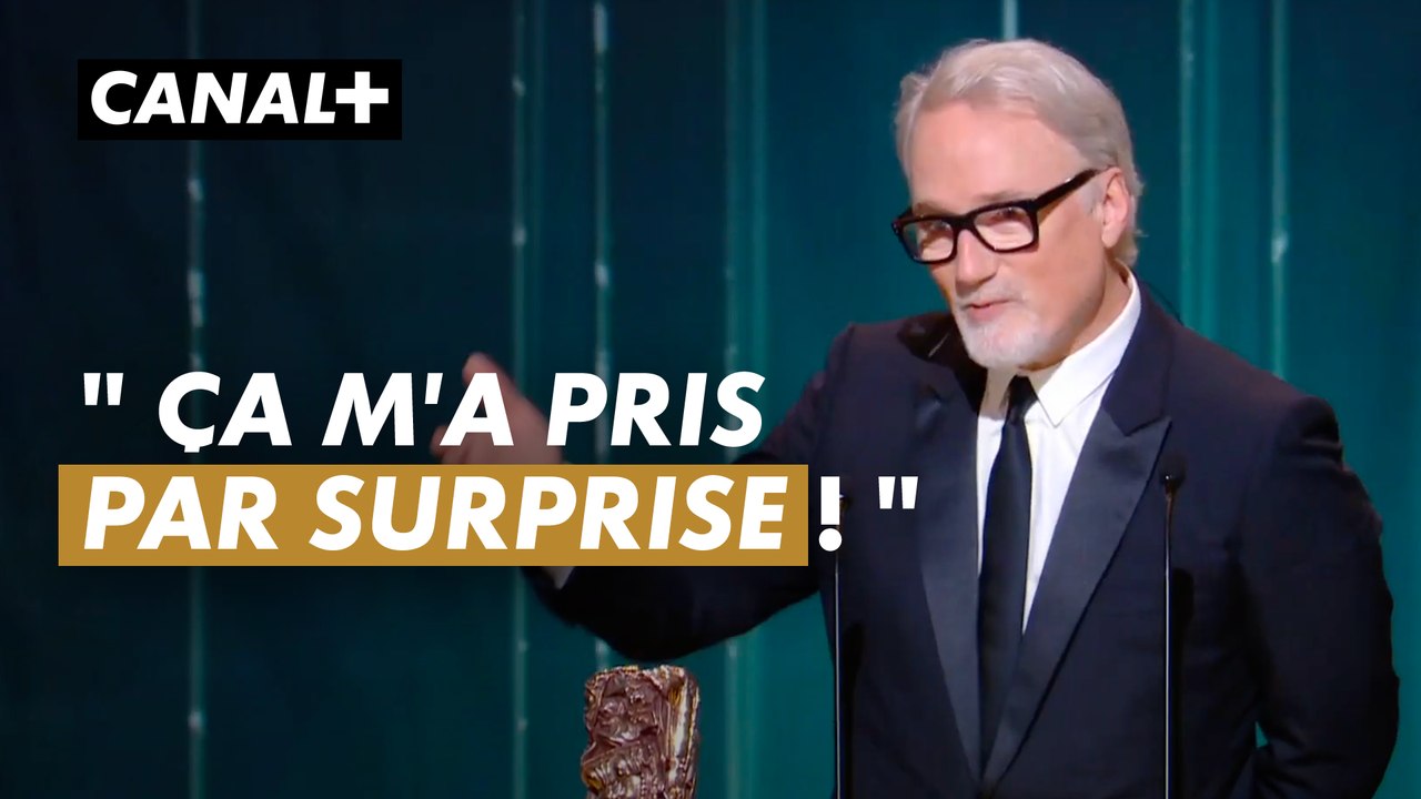 David Fincher reçoit humblement le César d'honneur - César 2023 - CANAL+
