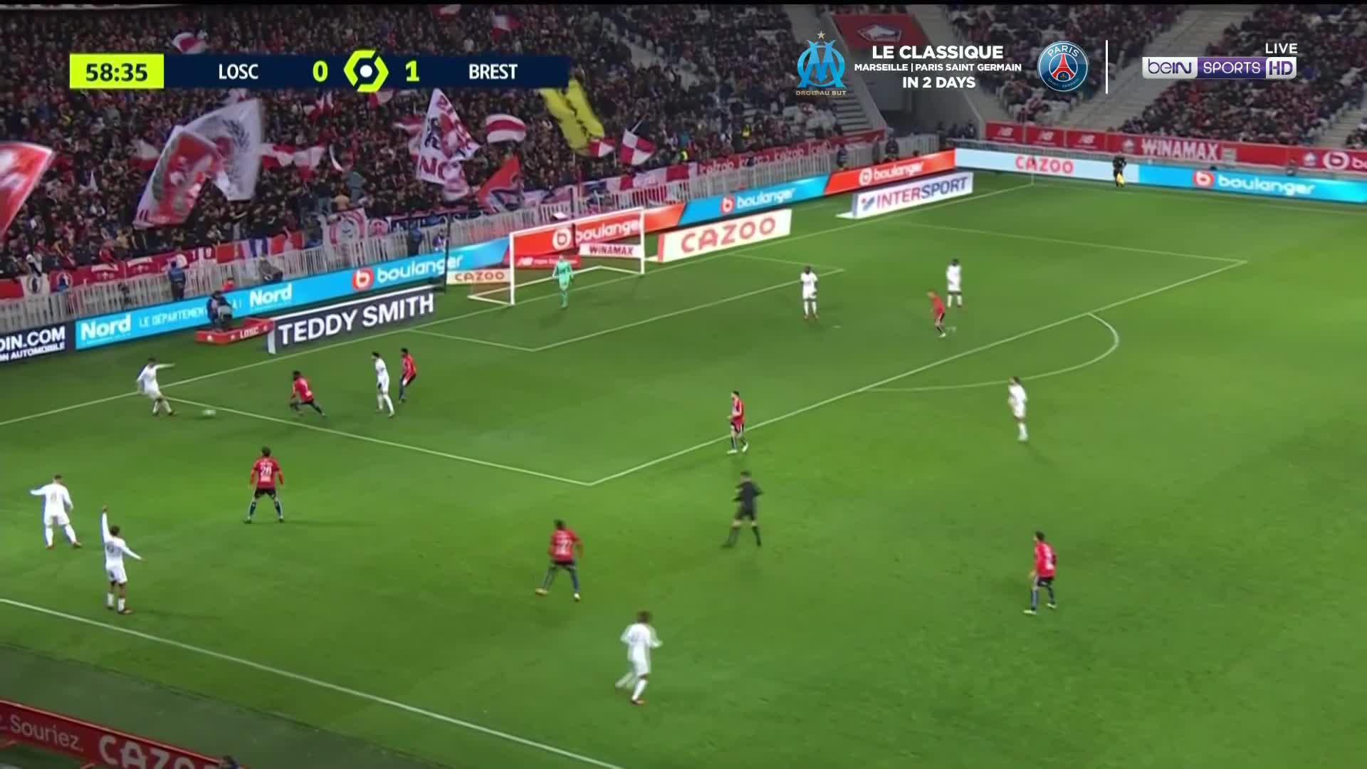 HL - Lille vs. Brest - Ligue 1