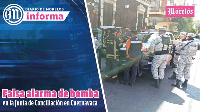 Falsa alarma de bomba en la Junta de Conciliación en Cuernavaca, esto y mucho más en Diario de Morelos Informa