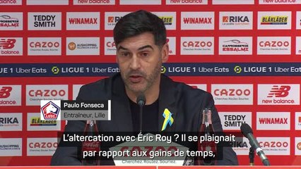 25e j. - Fonseca : "Ce qu'on a vu ce soir n'aide pas à promouvoir la Ligue 1"