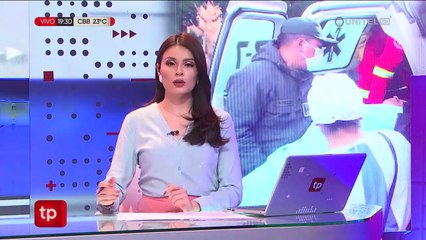 Con resguardo policial, el dirigente César Apaza fue regresado al hospital tras un examen médico