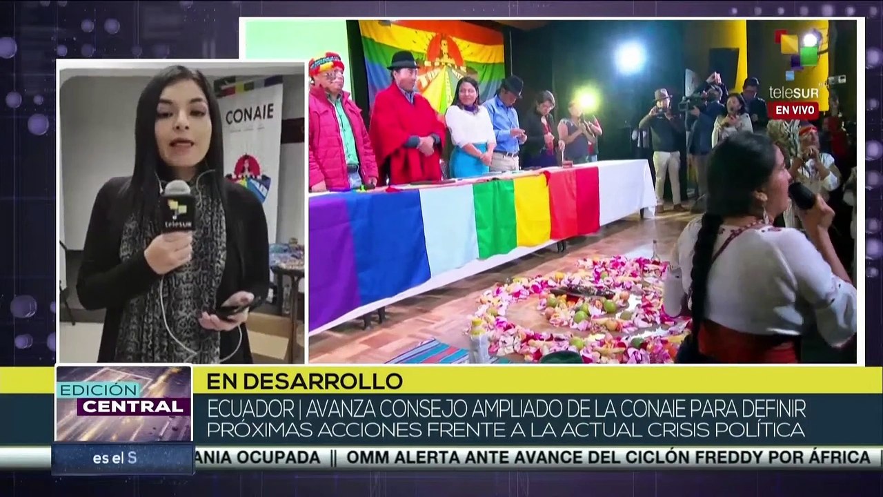 Ecuador: Convención Nacional de la CONAIE busca definir acciones frente a la actual crisis política