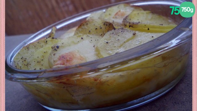 Petit plat de pommes de terre au comté