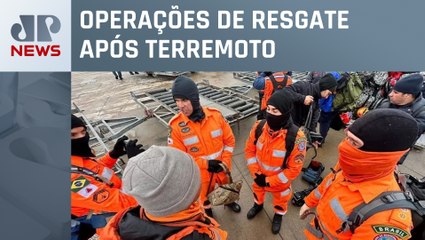 Missão brasileira volta para casa após ajudar a Turquia