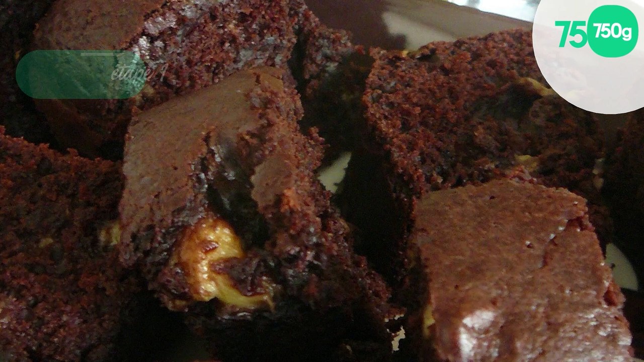 Brownie banane et noix