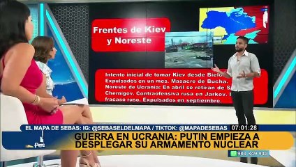 El Mapa de Sebas: Rusia vs Ucrania y los frentes de guerra