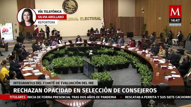 Comité de Evaluación del INE rechaza opacidad en proceso de selección de consejeros