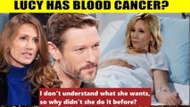 CBS Y&R Spoilers The doctor revealed that Lucy had blood cancer - Daniel was dep
