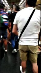 Así fue la brutal agresión a un enfermero en el Metro en 2021