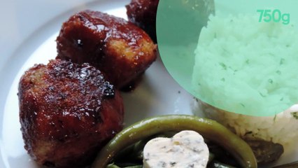 Boulettes à la sauce Teriyaki