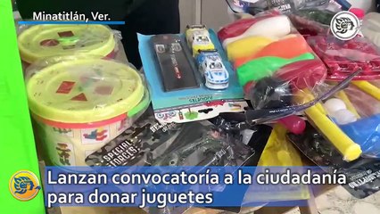 Lanzan la convocaría a la ciudadanía para donar juguetes
